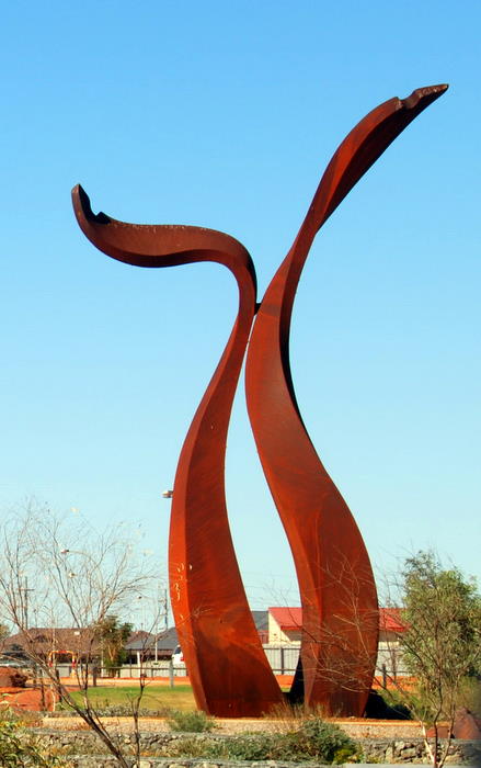 Means something to somebody. South Hedland sculpture