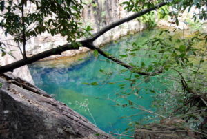 Swimming holes all along the creek.