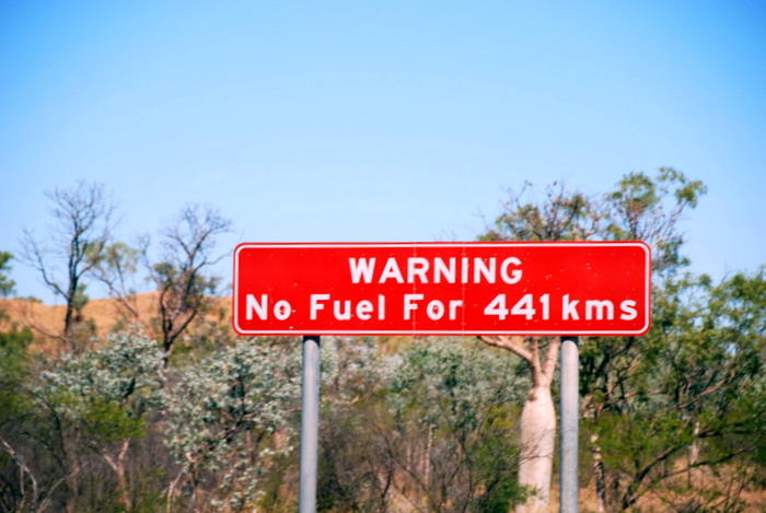 No fuel.
