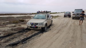 Phil parked in the wrong spot.