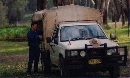 Tony at ute