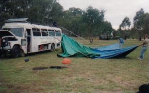 Packing up at Tocumwal.