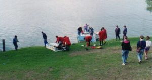 Second boat at Wellington.
