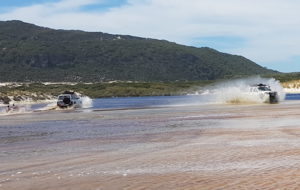 One way to wash your 4WD.
