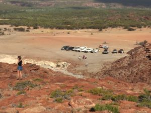 Tracy at Fossil Site.