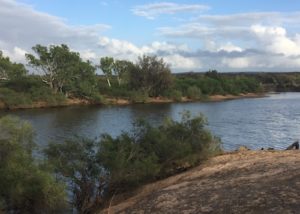 Wilgamia Pool on the Murchison River - our campsite for Saturday night