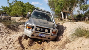 Seriously bogged.