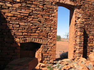 The fireplace is always the strongest part of the building.