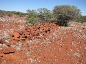 They were clearly not of aboriginal construction.
