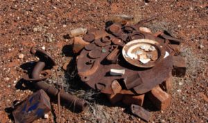 A collection of artefacts.