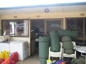 Moving in.