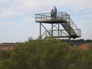 Gary and John on the lookout tower.