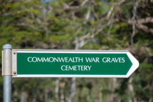 The War Cemetery is meticulously maintained.