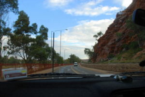 Driving through the Gap.