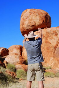 Push that rock back into position.