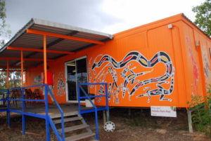 Administration office at entry to Park.