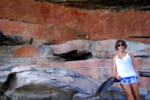 Tammy at Ubirr.