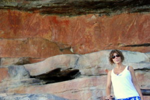 Tammy at Ubirr.