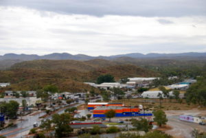 View of Alice Springs.
