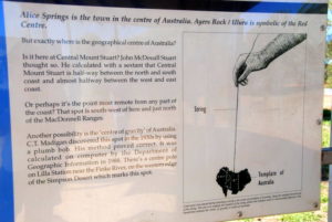 Centre of Australia