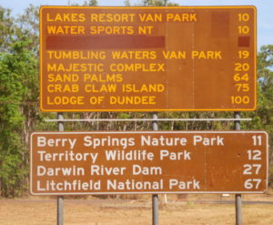 Entry to Litchfield NP