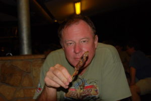 Kangaroo skewer