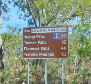 Into Litchfield National Park.