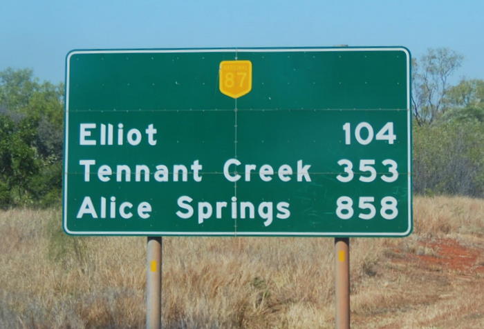 On the way to Elliot.