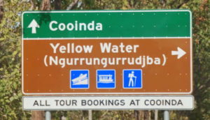 To Yellow Water.