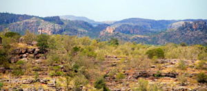 Views of part of the Spencer Range from Ubirr.