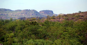 Views of part of the Spencer Range from Ubirr.