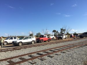 At Minnivale Heritage Rail Project.