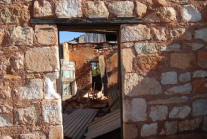 Ruins of Mount Jackson Homestead.