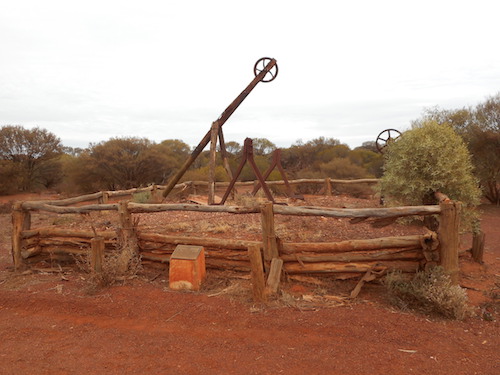 Contradiction Well on the Sandstone Heritage Trail.