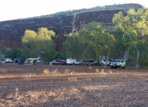 Our camp at Carawine.
