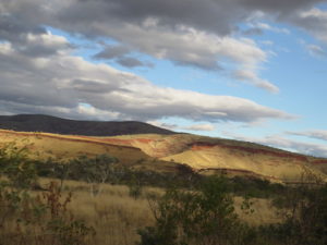 Shadows over the Pilbara.