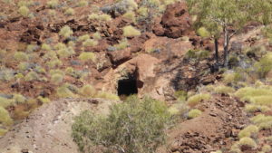 The adit to the Comet Mine.