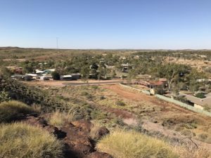 Nullagine from Lynas Lookout.