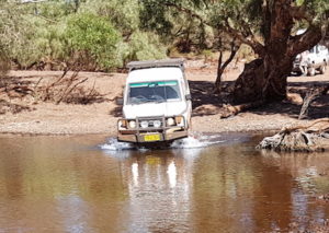 Peter at Oakover Crossing.