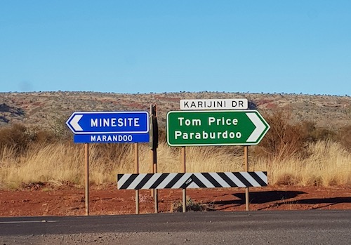 We turned right.