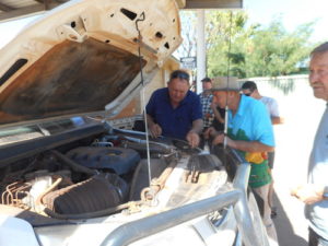 Greg had to install a new battery in his Colorado.