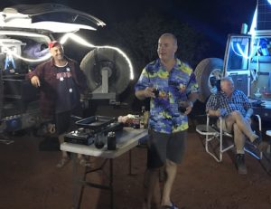 Joe, Jeff and Steve enjoying themselves.