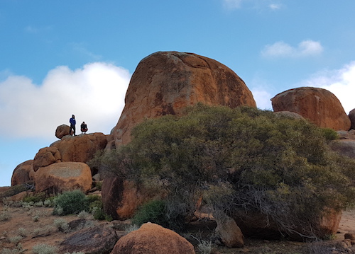 Rockhopping at Poondarie.