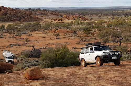 Mike in the Patrol.