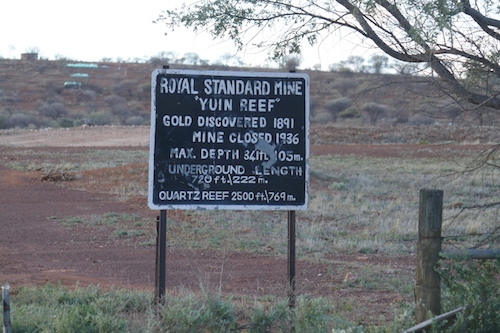 Royal Standard Mine on Yuin Station.