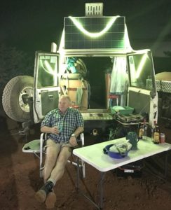 Steve is comfortable.