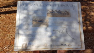 The mail must get through.