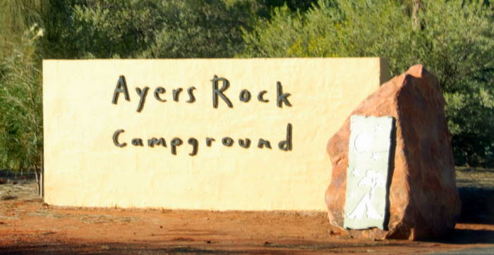 Entrance to the Campground.