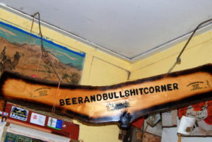 Beer and BS Corner.