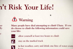 Warning